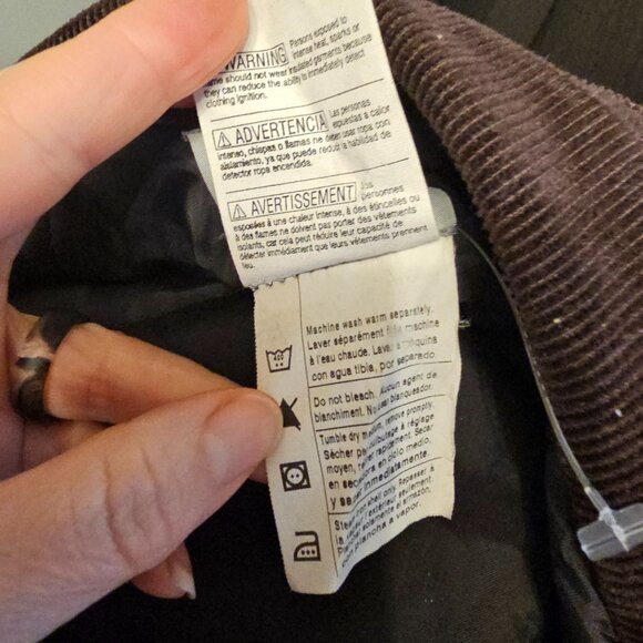 VTG Carhartt C26 Duck Arctic Coat XXL Tall Dark Brown Canvas Corduroy Union USA - Picture 12 of 12